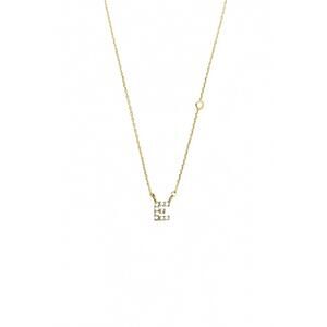 NEW TAI JEWELRY women's initial e necklace in gold